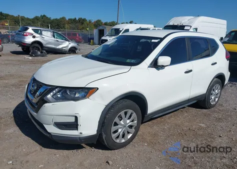 2017 Nissan Rogue S из США, поврежденный, VIN KNMAT2MV3HP560563